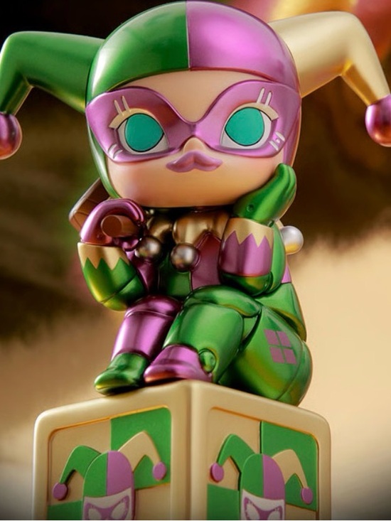 Hot Toy Other - Molly Harlequin Disguise - metallic green and purple